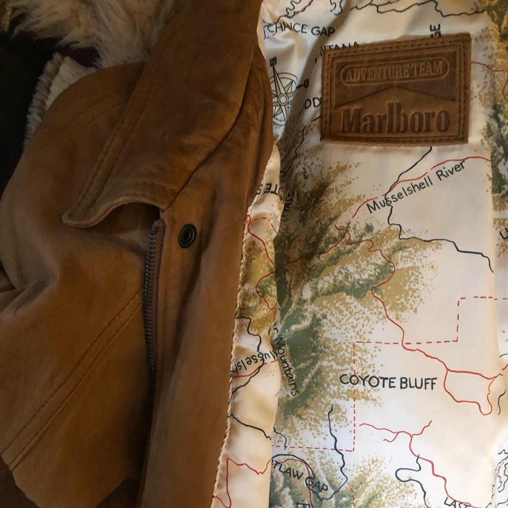 Vintage adventure team Marlboro bomber jacket M